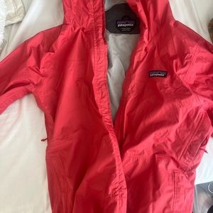Patagonia Coral Nylon Rain Jacket and Windbreaker